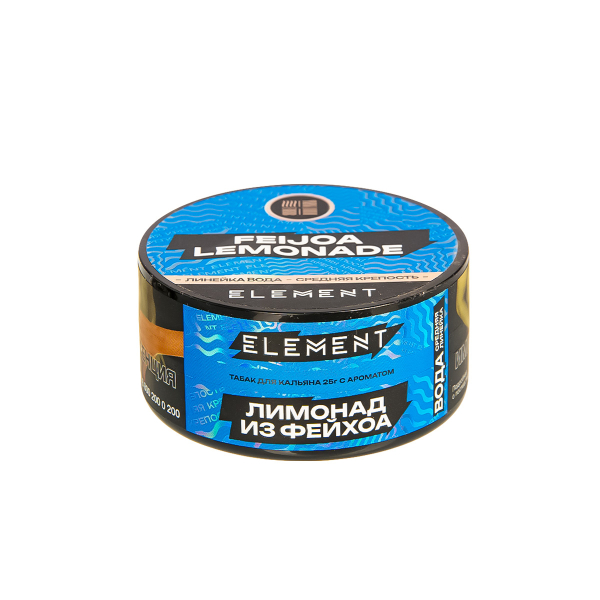 Табак Element Вода Feijoa Lemonade New  25 грамм в Новосибирске