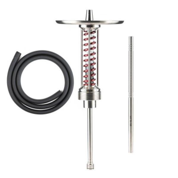 Кальян Bsp Hookah Cybertank Black White Candy Red в Новосибирске