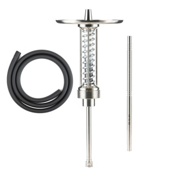Кальян Bsp Hookah Cybertank White Black Chrome в Новосибирске