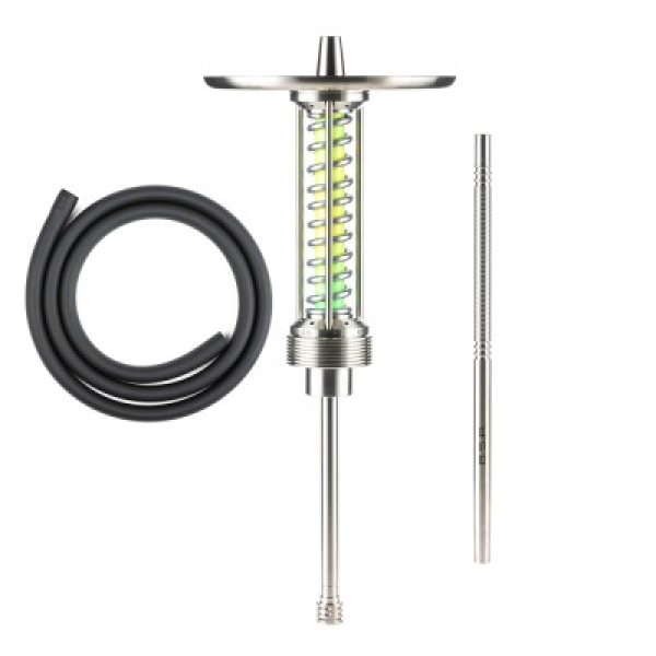 Кальян Bsp Hookah Cybertank Yellow Green Chrome в Новосибирске