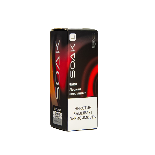 Жидкость Soak L30 Wild Strawberry 30 Мл 2 Мг в Новосибирске