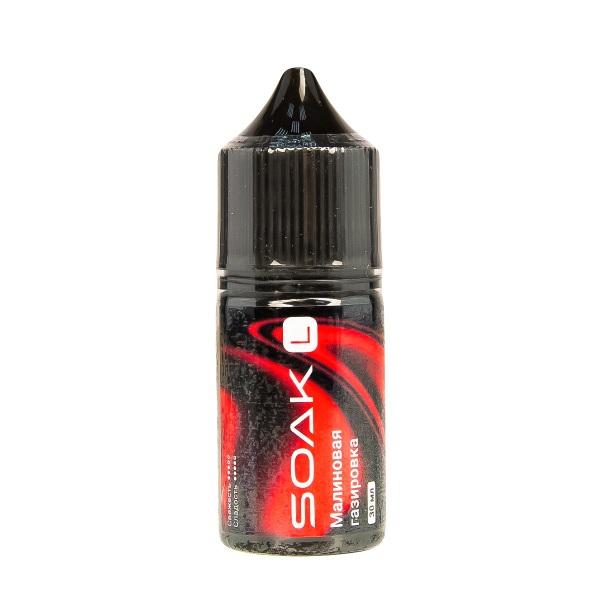 Жидкость Soak L30 Raspberry Soda 30 Мл 2 Мг в Новосибирске