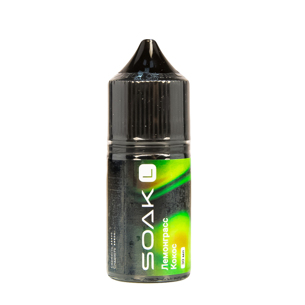 Жидкость Soak L30 Lemongrass Coconut 30 Мл 2 Мг в Новосибирске