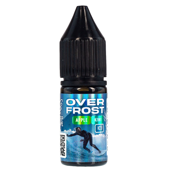 Жидкость «Over Frost» Apple Kiwi Ice 10 Мл Zero в Новосибирске