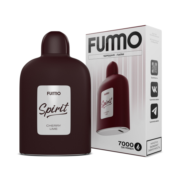 Электронка Fummo Spirit Черешня Лайм   в Новосибирске
