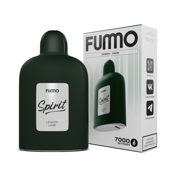 Электронка Fummo Spirit Лимон Лайм  в Новосибирске