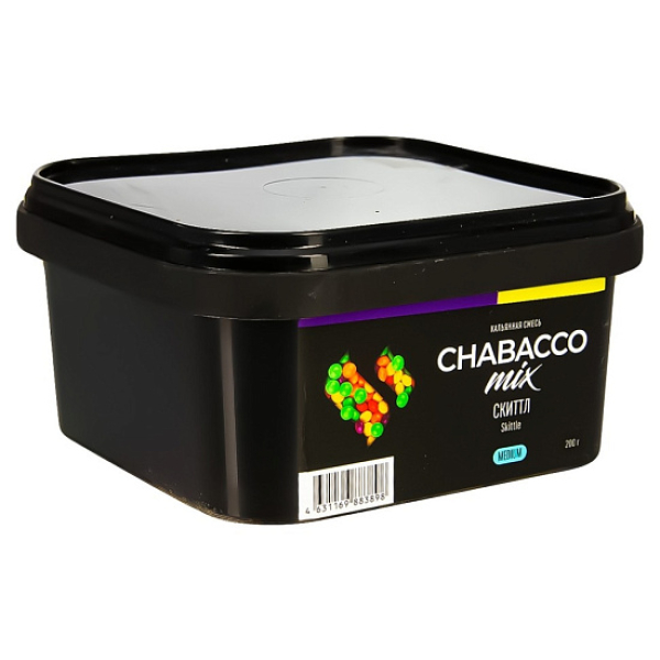 Смесь Chabacco Mix Skittle   Medium 200 гр в Новосибирске