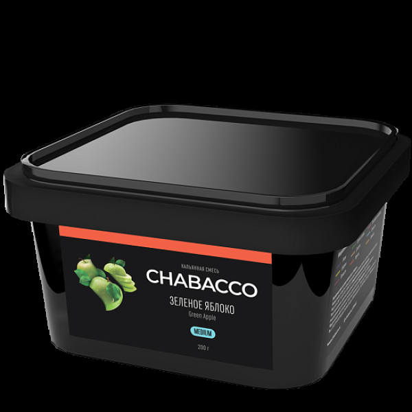 Смесь Chabacco Green Apple    Medium 200 гр в Новосибирске
