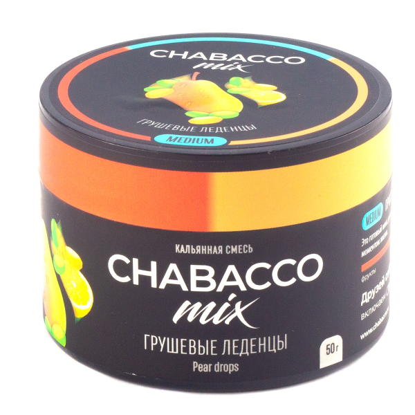 Смесь Chabacco Mix Pear Drops   Medium 50 гр в Новосибирске