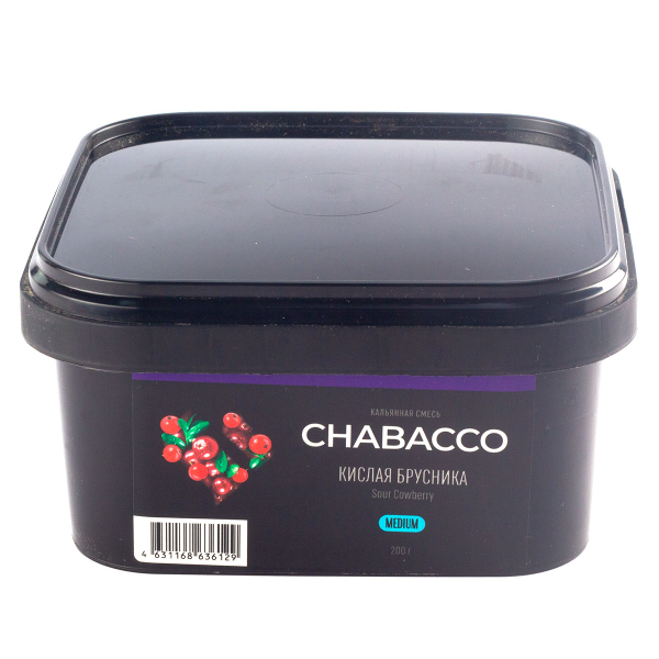 Смесь Chabacco Sour Cowberry    Medium 200 гр в Новосибирске