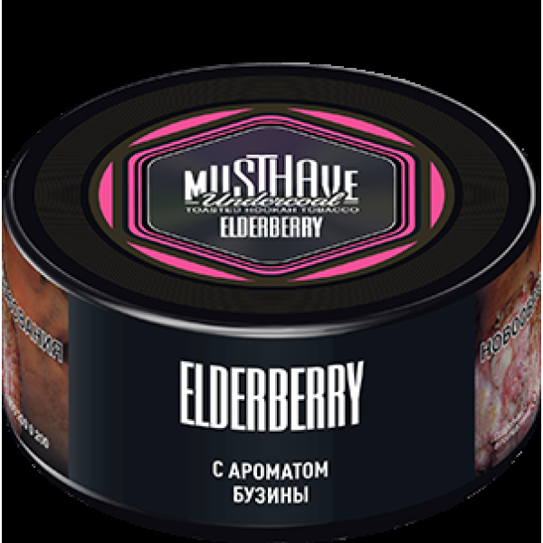 Табак Must Have Elderberry  25 грамм в Новосибирске