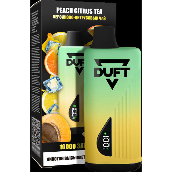 Электронка Duft Peach Citrus Tea (10000 Затяжек) в Новосибирске