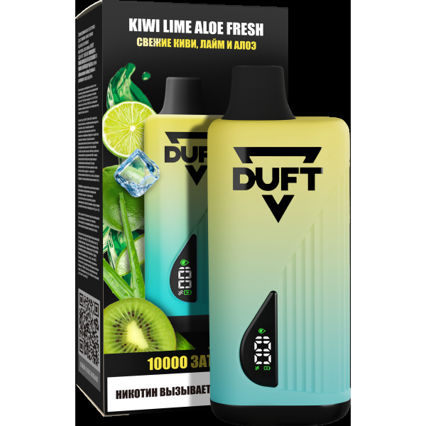 Электронка Duft Kiwi Lime Aloe Fresh (10000 Затяжек) в Новосибирске