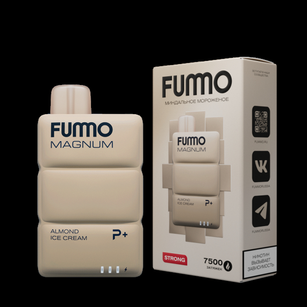Электронка Fummo Magnum Миндальное Мороженое (7500 Затяжек) в Новосибирске