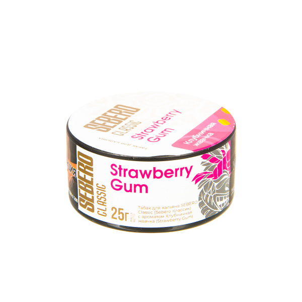 Табак Sebero Strawberry Gum  25 грамм в Новосибирске
