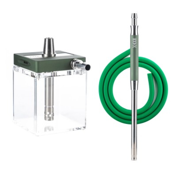 Кальян Hoob Subatom British Racing Green Steel в Новосибирске