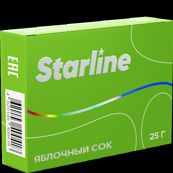 Табак Starline Яблочный Сок  25 грамм в Новосибирске