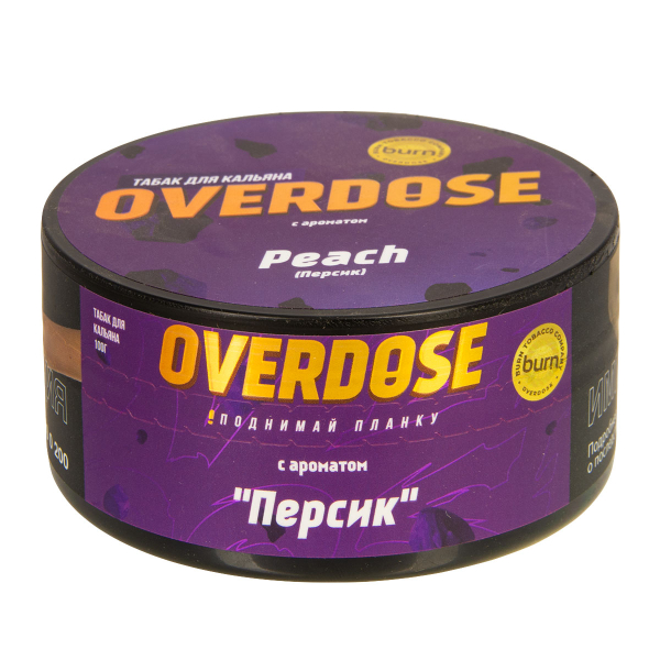 Табак Overdose Peach  100 грамм в Новосибирске