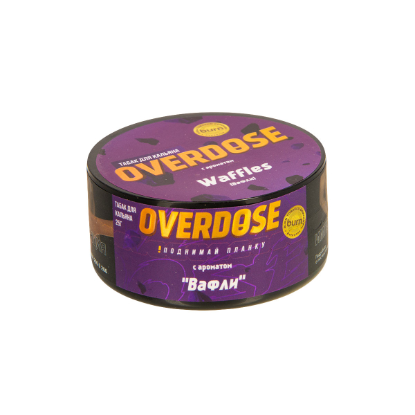 Табак Overdose Waffles  25 грамм в Новосибирске