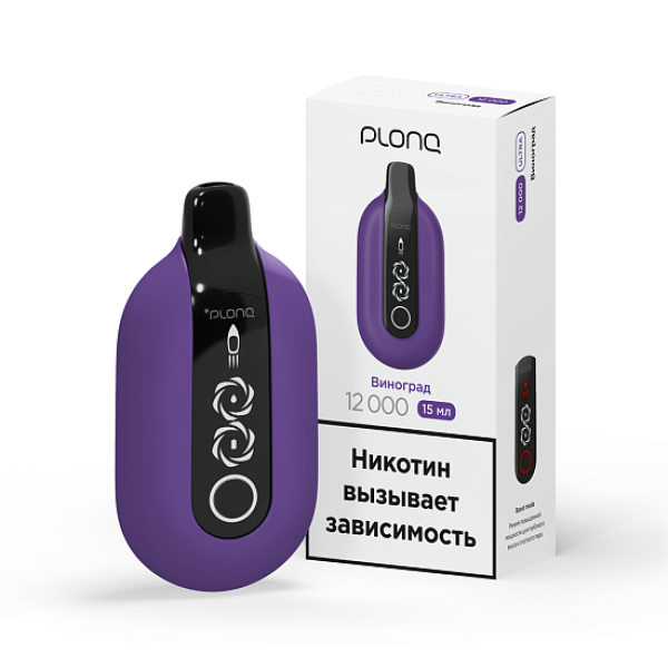 Электронка Plonq Ultra 12000 Виноград в Новосибирске