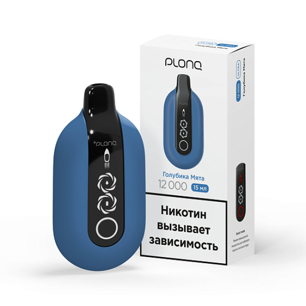 Электронка Plonq Ultra 12000 Голубика Мята в Новосибирске
