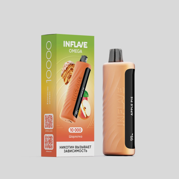 Электронка Inflave Omega Шарлотка (10000 Затяжек) в Новосибирске