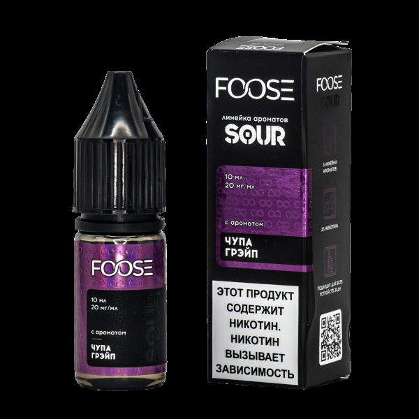 Жидкость Foose Sour Чупа Грейп 10 Мл в Новосибирске