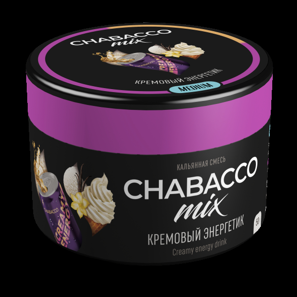 Смесь Chabacco Mix Medium Creamy Energy Drink  50 гр в Новосибирске