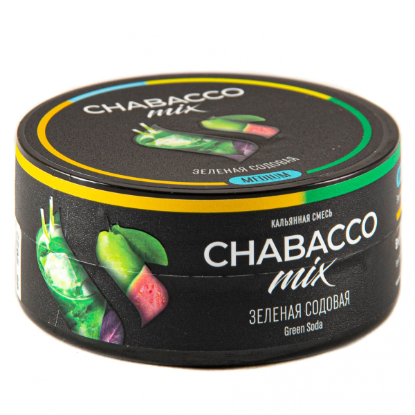 Смесь Chabacco Mix Medium Green Soda  25 гр в Новосибирске