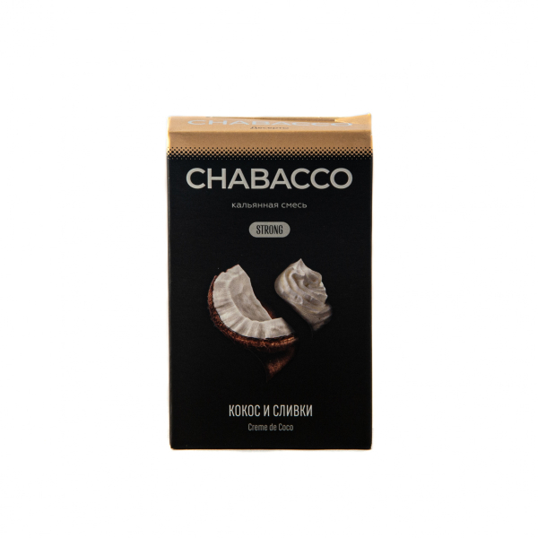 Смесь Chabacco Mix Strong Crème De Coco  50 гр в Новосибирске