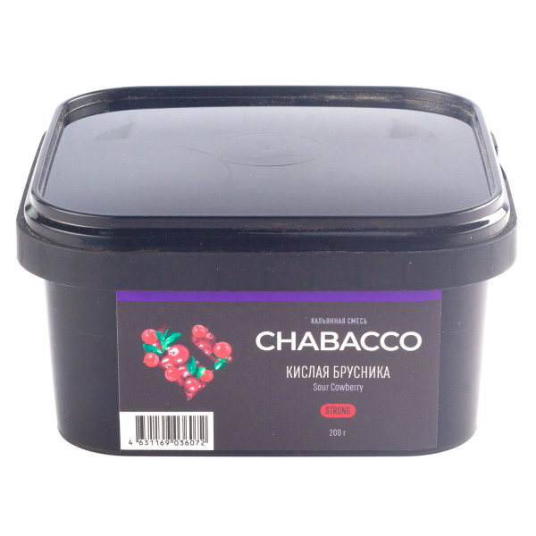 Смесь Chabacco Strong Sour Cowberry  200 гр в Новосибирске