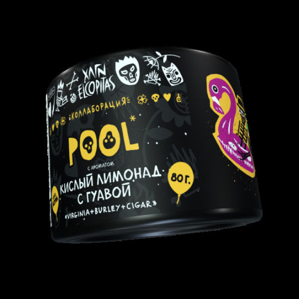 Табак  Хулиган Pool (Кислый Лимонад С Гуавой)  80 грамм в Новосибирске