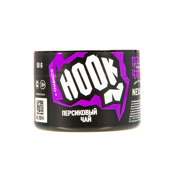 Табак Hook Персиковый Чай  50 грамм в Новосибирске
