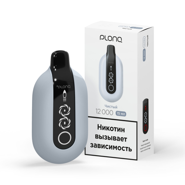 Электронка Plonq Ultra Чистый (12000 Затяжек) 20 Мг в Новосибирске