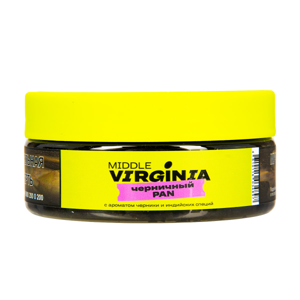 Табак Original Virginia Middle Черничный Pan  100 грамм в Новосибирске