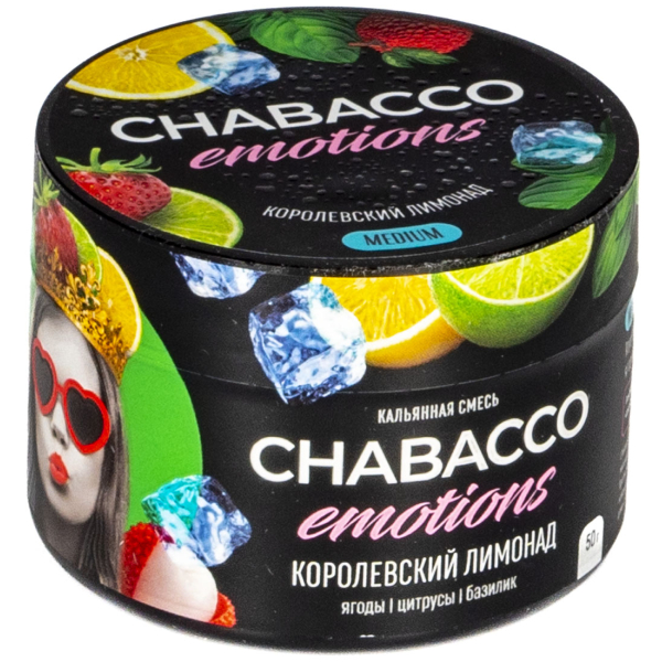 Смесь Chabacco Mix Medium Royal Lemonade  50 гр в Новосибирске