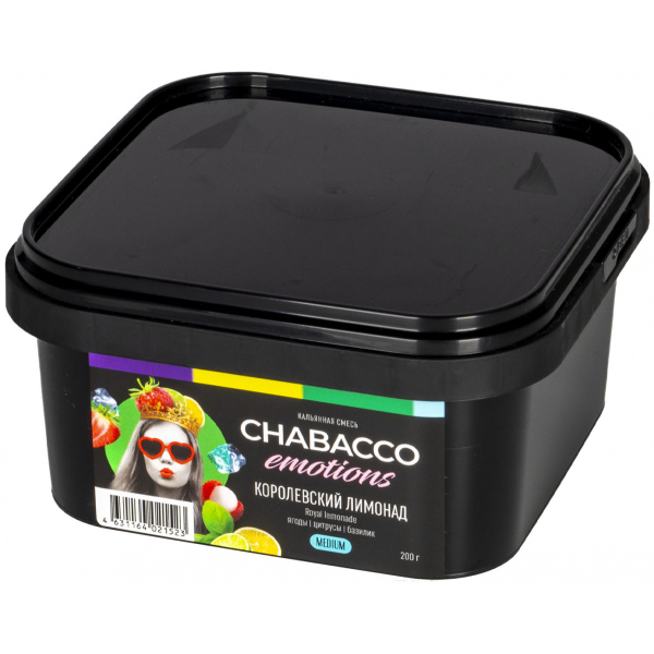 Смесь Chabacco Mix Medium Royal Lemonade  200 гр в Новосибирске
