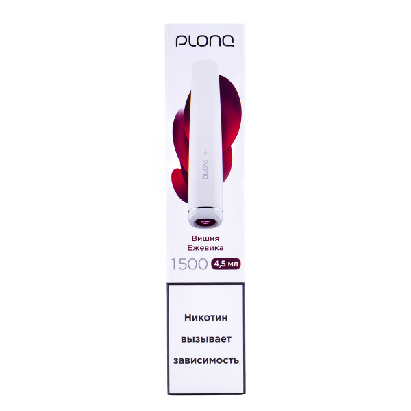 Электронка Plonq Plus Вишня Ежевика (1500 Затяжек) 20 Мг в Новосибирске