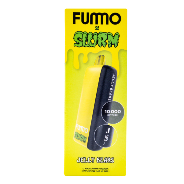 Электронка Fummo Indic Slurm Кислые Мармеладные Мишки (10 000 Затяжек) в Новосибирске