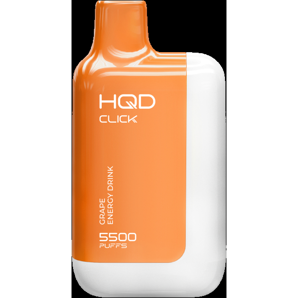 POD-система Hqd Click Устройство + Картридж Виноград Энергетик (5500 Затяжек) в Новосибирске