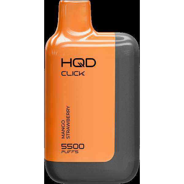 POD-система Hqd Click Устройство + Картридж Манго Клубника (5500 Затяжек) в Новосибирске