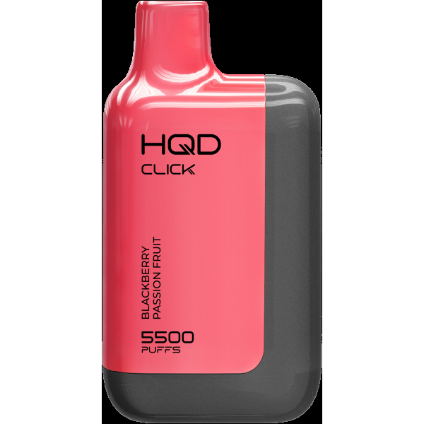 POD-система Hqd Click Устройство + Картридж Ежевика Мараккуйя (5500 Затяжек) в Новосибирске