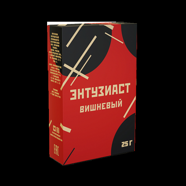 Табак Энтузиаст Вишневый  25 грамм в Новосибирске