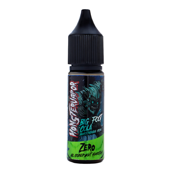 Жидкость Monsterwapor Zero Big Foot Cola 30 Мл в Новосибирске