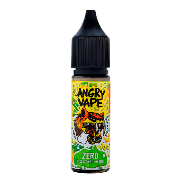 Жидкость Angry Vape Zero Тигр Матрац 30 Мл в Новосибирске