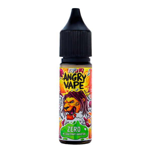 Жидкость Angry Vape Zero Лев Шарм 30 Мл в Новосибирске