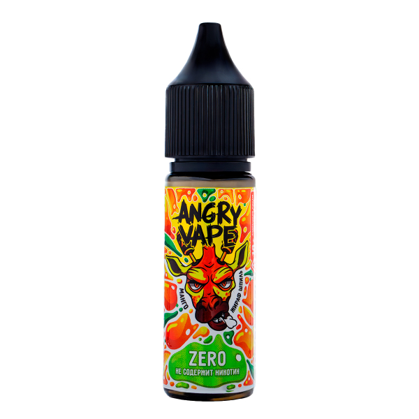 Жидкость Angry Vape Zero Жираф Шпиль 30 Мл в Новосибирске