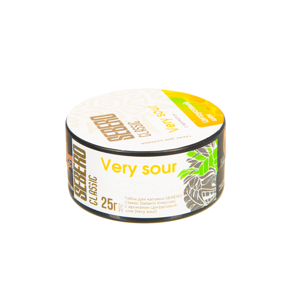 Табак Sebero Very Sour  25 грамм в Новосибирске