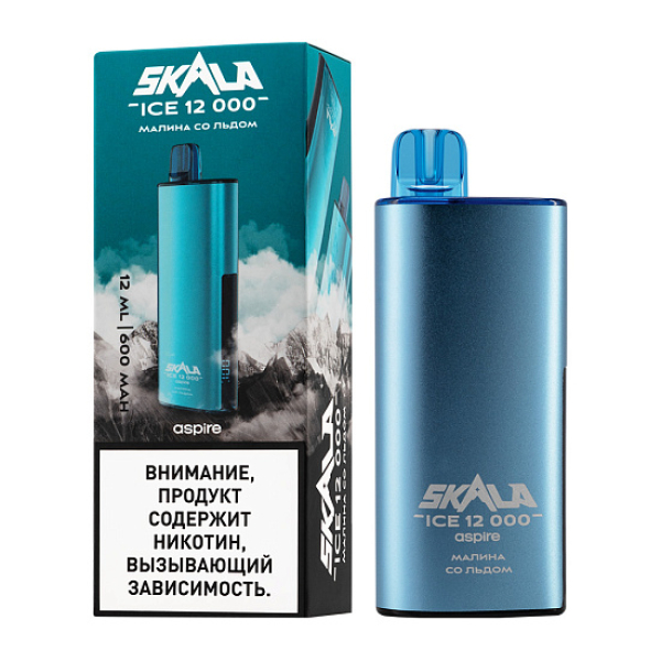 Электронка Skala Ice 12000 Малина Со Льдом в Новосибирске