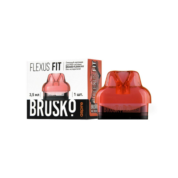 Сменный Картридж Brusko Flexus Fit (Красный) 3,5 Мл, Упак. 1Шт в Новосибирске